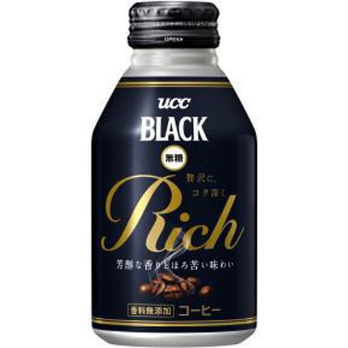 UCC BLACK Unsweetened Rich R Can 275g 1/24 – Sumotori.Trade