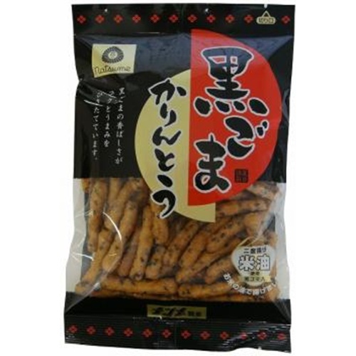 Natsume Black Sesame Karinto 80g 1/20 – Sumotori.Trade