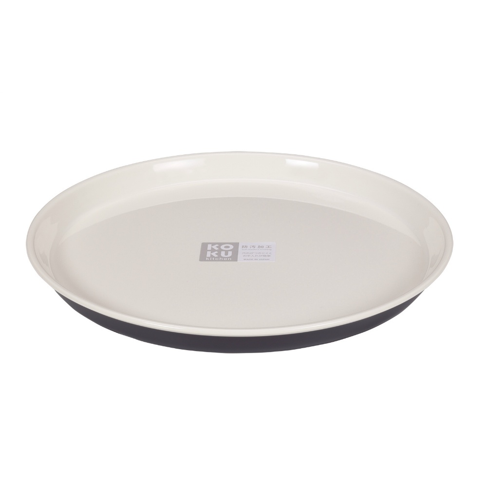 KOKU Round Plate, Large, Steel Gray 1/60 – Sumotori.Trade