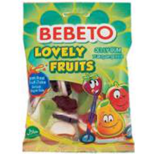 Bebeto Lovely Fruits Gummy 80g 1/12 – Sumotori.Trade