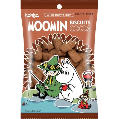 Hokuriku Moomin Biscuits Cocoa 60g 1/20 – Sumotori.Trade