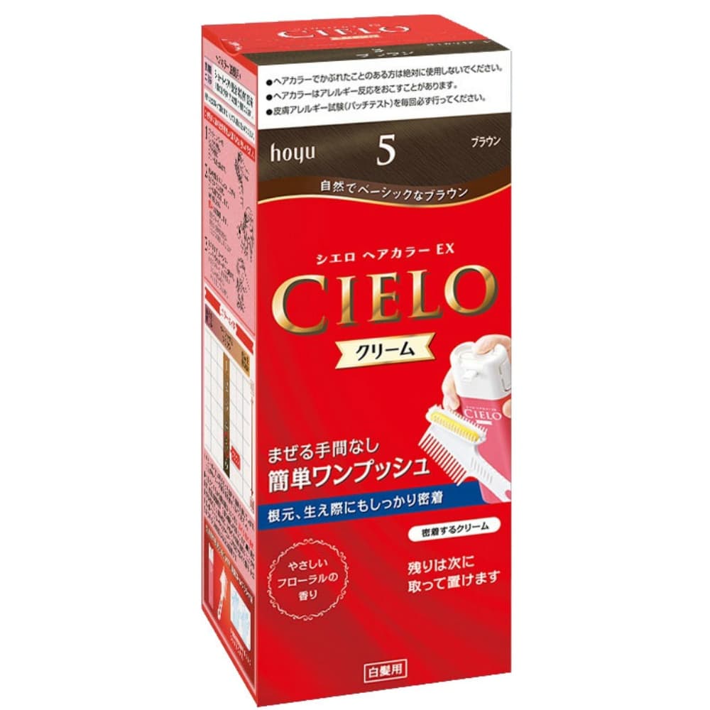 Cielo Hair Color EX Cream 5 Brown 1/27 – Sumotori.Trade