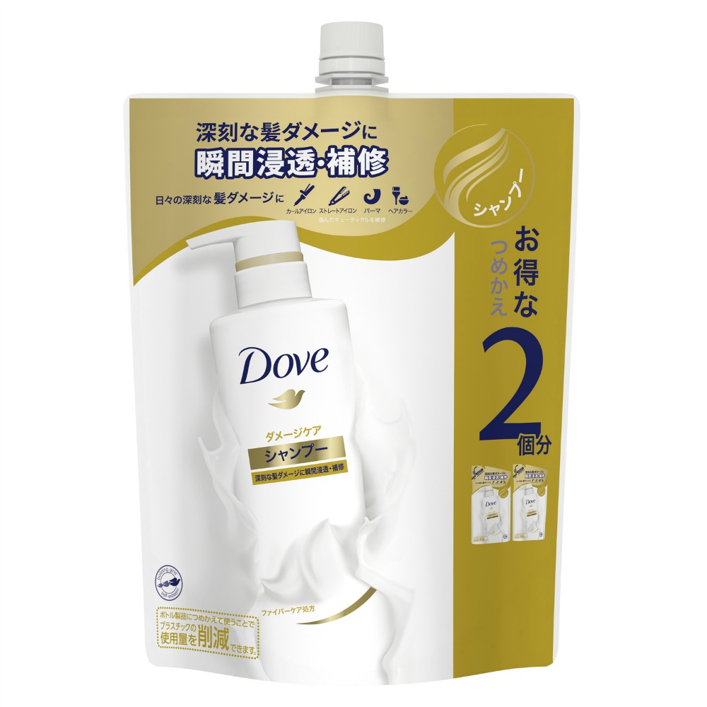 Dove Damage Care Shampoo Refill 1/9 – Sumotori.Trade