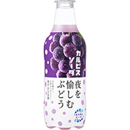Calpis Soda Nighttime Grape P450ml 1/24 – Sumotori.Trade