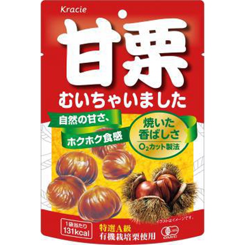 Kracie Peeled Sweet Chestnuts 70g 1/72 – Sumotori.Trade