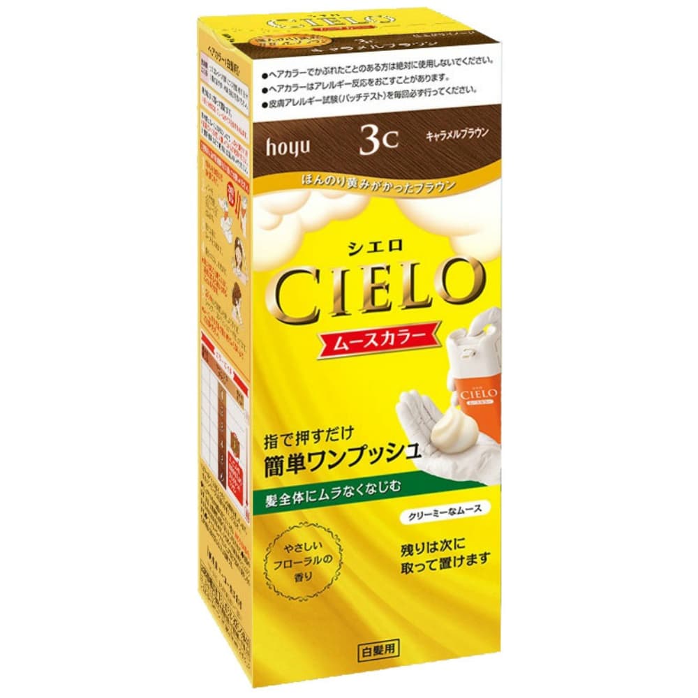 Cielo Mousse Color 3C Caramel Brown 1/27 – Sumotori.Trade