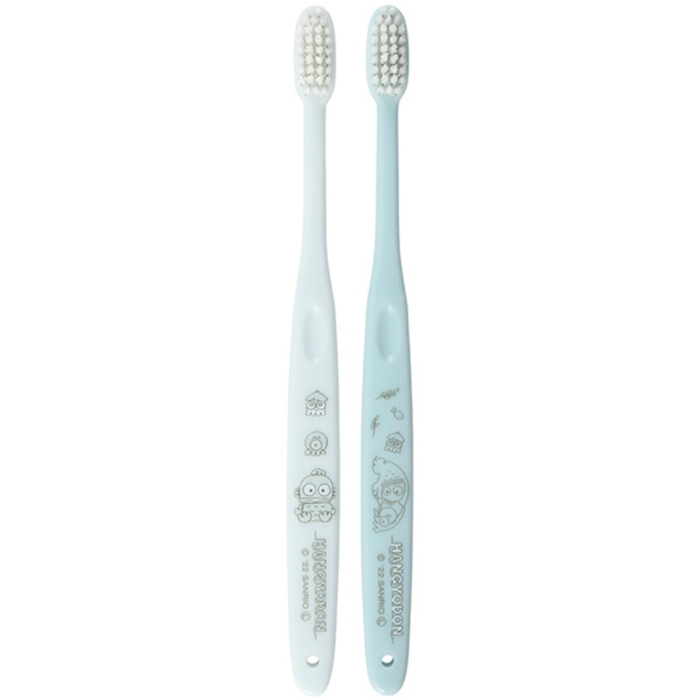 Set of 2 toothbrushes, Hangyodon, line design 1/240 – Sumotori.Trade