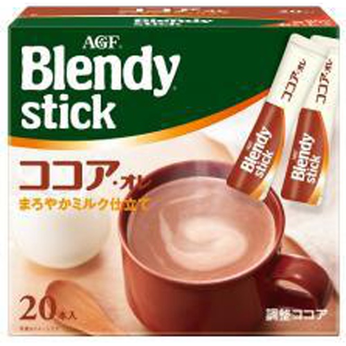 Blendy Stick Cocoa Au Lait 20 sticks 1/6 – Sumotori.Trade