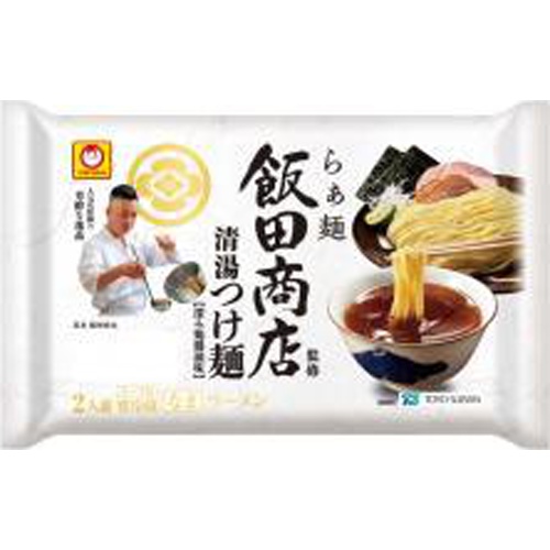 Maruchan Iida Shoten Clear Soup Tsukemen Deep Chicken Soy Sauce Flavor 2 Servings 1/6 – Sumotori.Trade