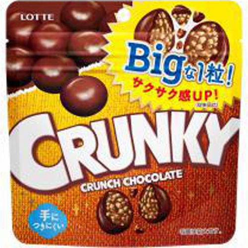Lotte Crunchy Big Pouch 72g 1/90 – Sumotori.Trade