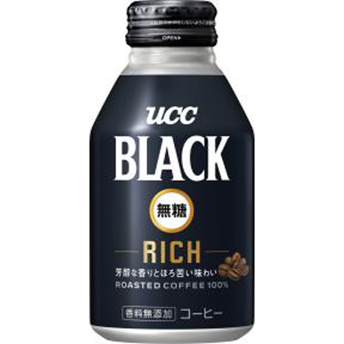 UCC Black Unsweetened RICH B Can 275g 1/24 – Sumotori.Trade