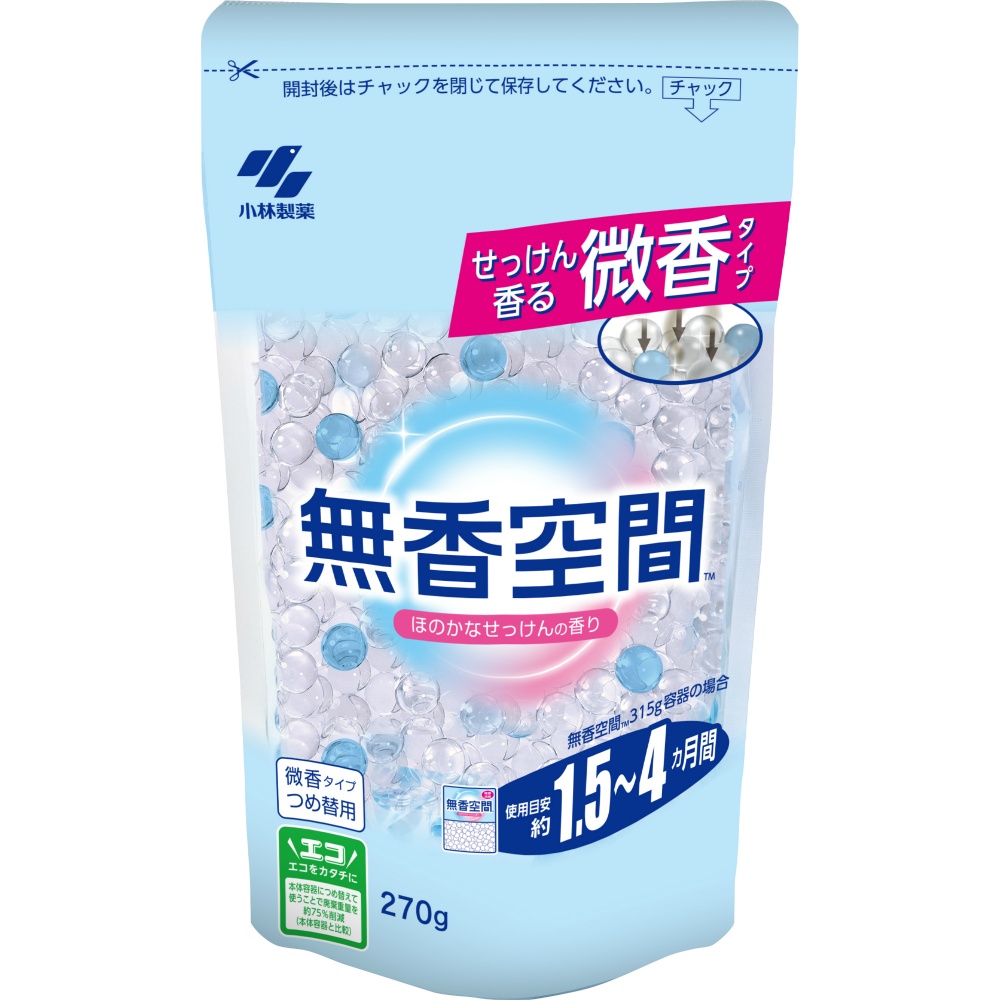 Fragrance-free Space Honokana Soap Refill 1/24 – Sumotori.Trade