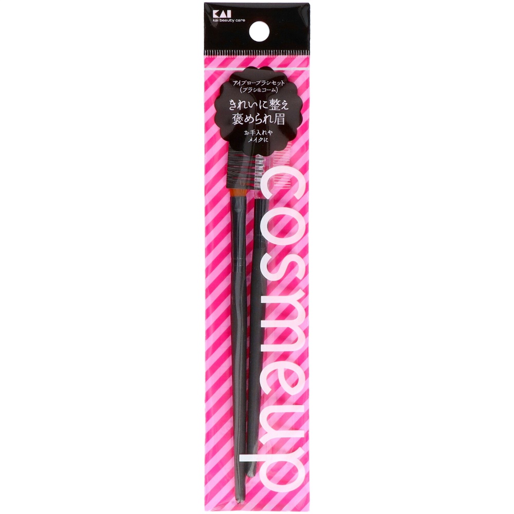 cosmeup eyebrow brush set (brush & comb) 1/480 – Sumotori.Trade