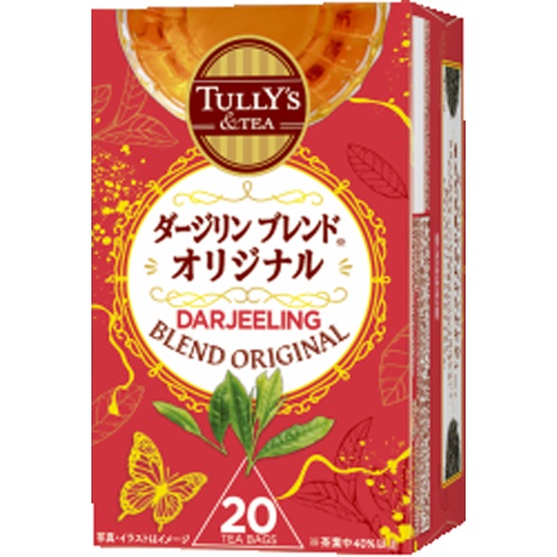 TULLY'S & TEA Darjeeling Blend 20 bags 1/8 – Sumotori.Trade