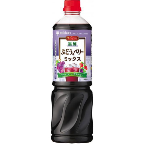Mizkan Vineguit Black Vinegar Grape & Berry 1L 1/8 – Sumotori.Trade