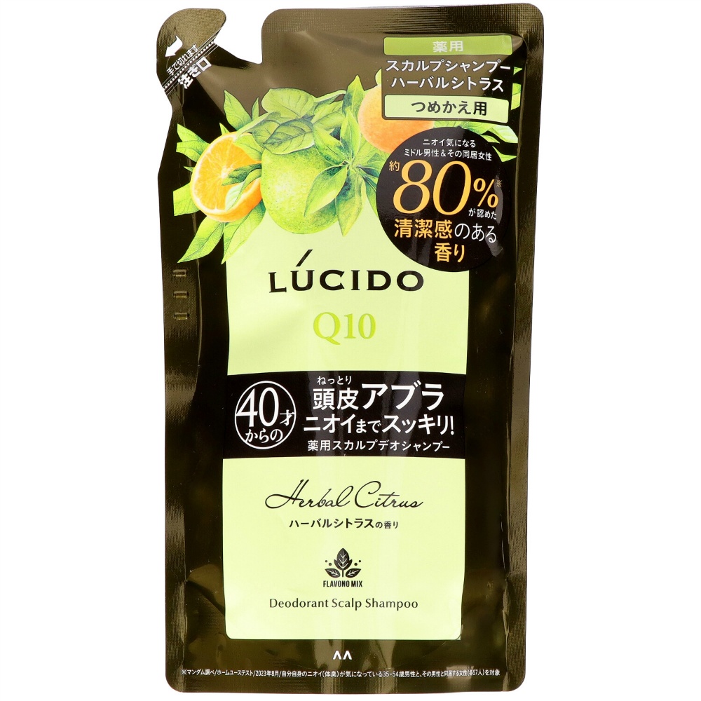 Lucido Medicated Scalp Deo Shampoo, Herbal Citrus, Refill 1/12 – Sumotori.Trade
