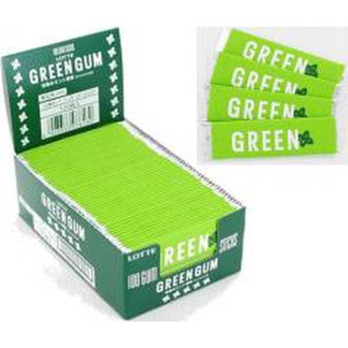 Lotte Green Gum 100 pieces 1/10 – Sumotori.Trade