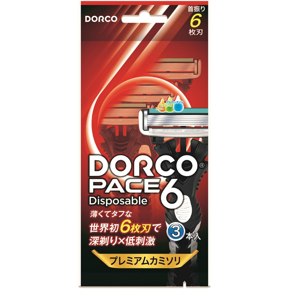 Dorco PACE6 Disposable 3P 1/72 – Sumotori.Trade