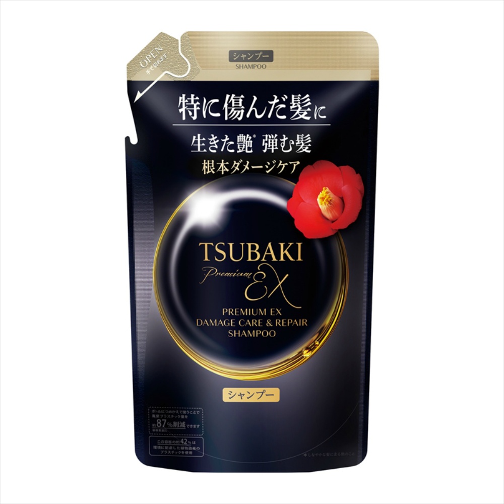 TSUBAKI Premium EX Damage Care & Repair Shampoo Refill 1/18 – Sumotori.Trade