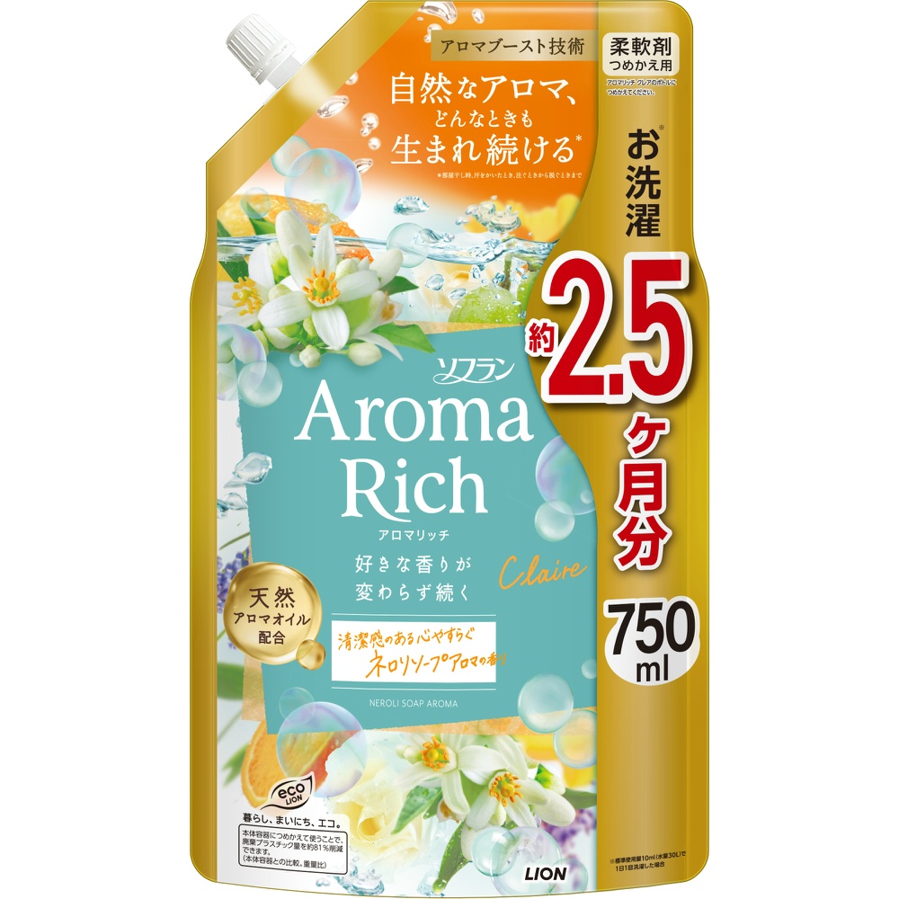 Soflan Aroma Rich Claire Refill 1/12 – Sumotori.Trade