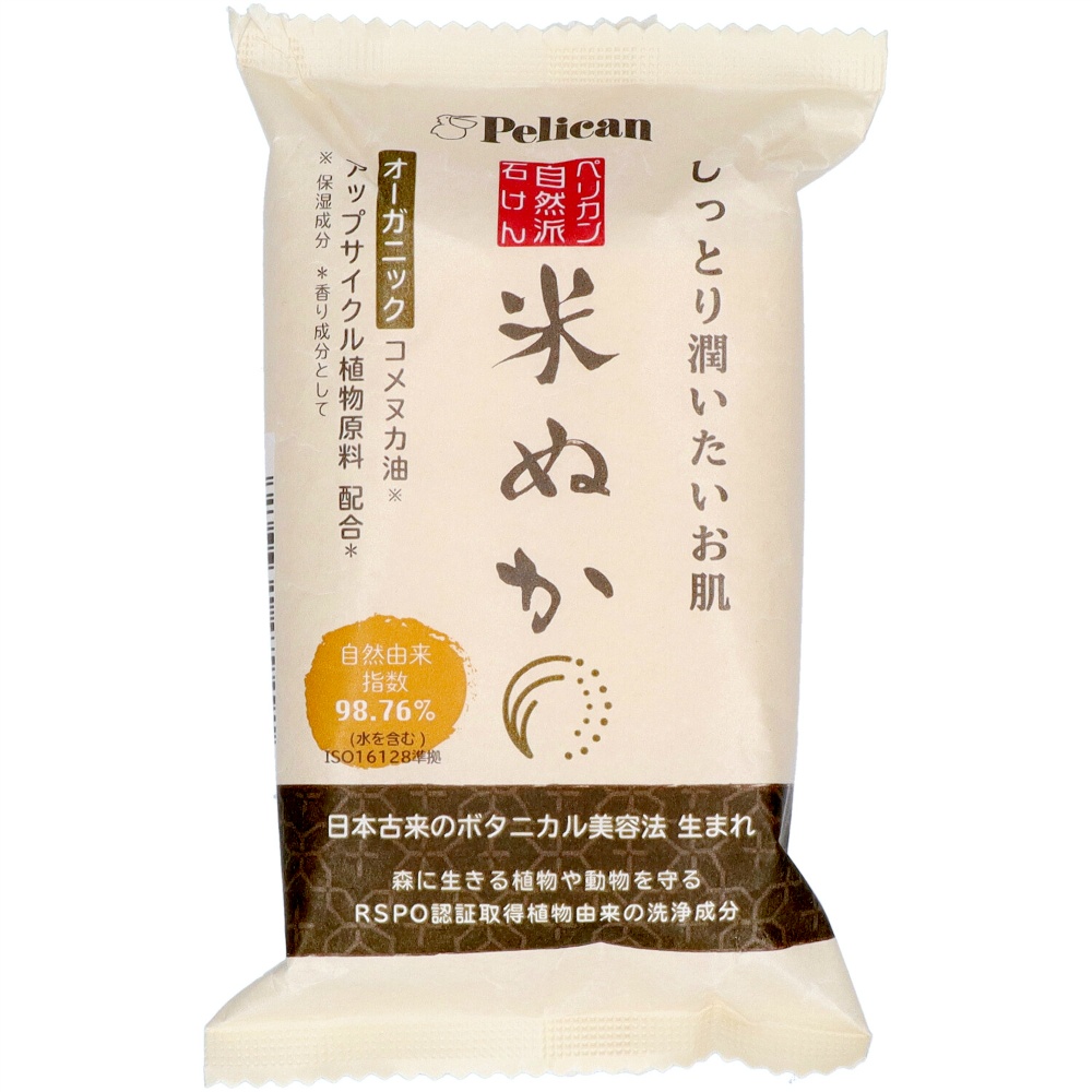 Pelican Natural Rice Bran Soap 1/72 – Sumotori.Trade