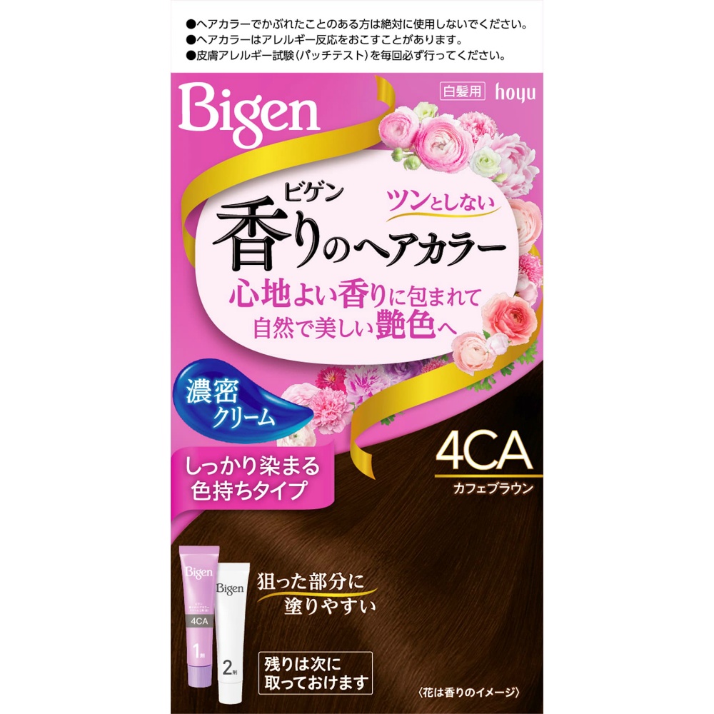 Bigen Fragrance Hair Color Cream 4CA Cafe Brown 1/27 – Sumotori.Trade