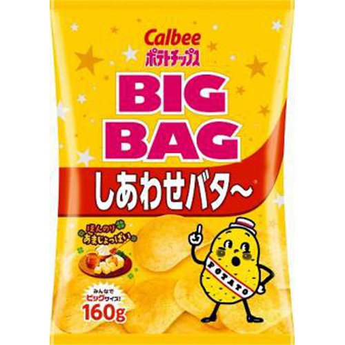 Calbee Big Bag Happy Butter ~160g 1/12 – Sumotori.Trade