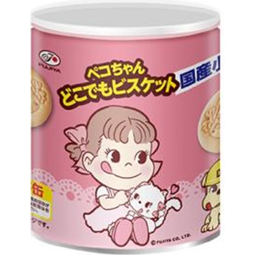 Fujiya Peko-chan Anywhere Biscuit Storage Tin 100g 1/20 – Sumotori.Trade