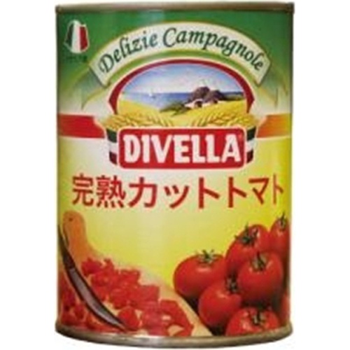 Divella diced tomatoes can 400g 1/24 – Sumotori.Trade