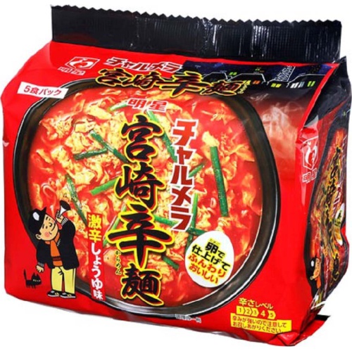 Myojo Charumera Miyazaki Spicy Noodles 5 meal pack 1/18 – Sumotori.Trade