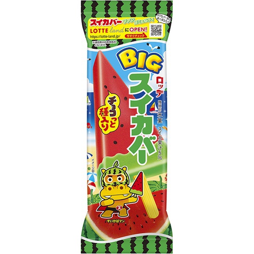 Lotte Big Watermelon Bar 125ml 1/25 – Sumotori.Trade