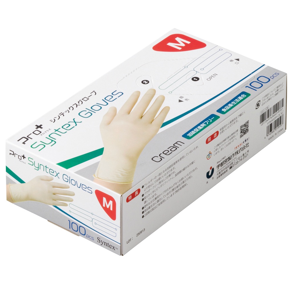 Pro+ Syntex Gloves Medium 100 count 1/20 – Sumotori.Trade