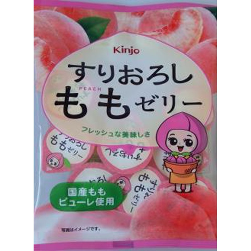Kinjo Grated Peach Jelly 7 pieces 1/20 – Sumotori.Trade