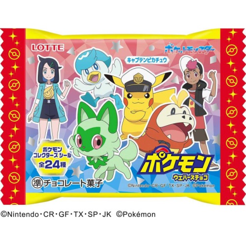 Lotte Pokemon wafer chocolate 1 piece 1/240 – Sumotori.Trade