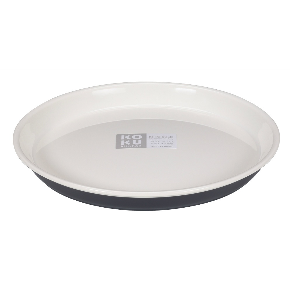 KOKU Round Plate, Small, Steel Gray 1/120 – Sumotori.Trade