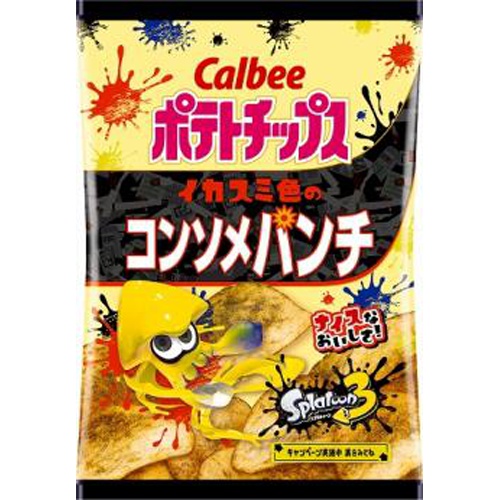 Calbee Potato C Squid Ink Consommé 56g 1/12 – Sumotori.Trade