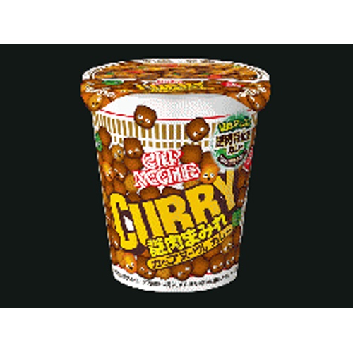 Nissin Cup Noodle Curry Covered with Mysterious Meat 1/20 – Sumotori.Trade