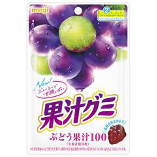Meiji Fruit Juice Gummy Grape 54g 1/120 – Sumotori.Trade