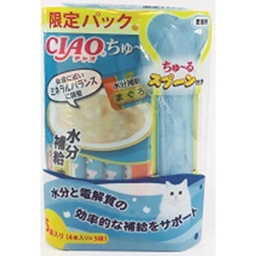 Inaba Ciao Churu Hydration Tuna Special 4 sticks x 5 bags 1/16 – Sumotori.Trade