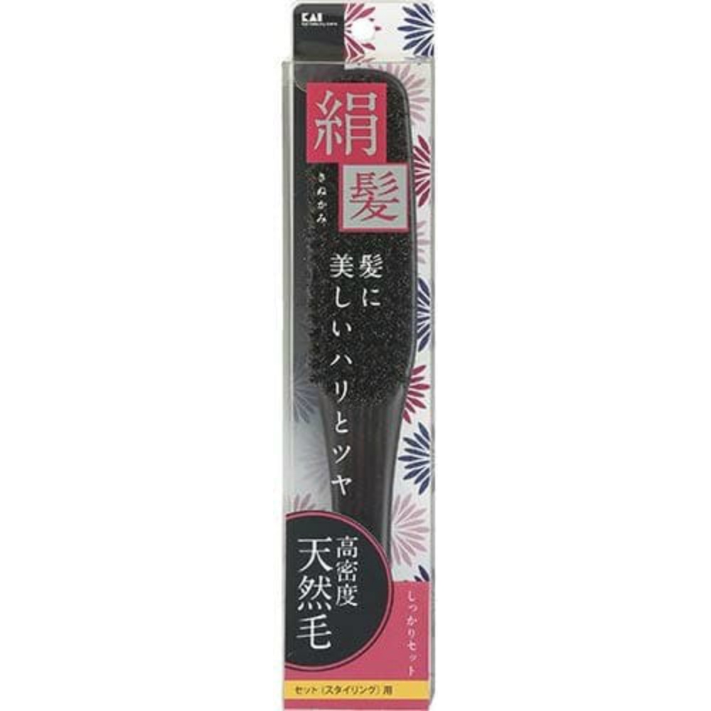 KQ1540 KQ Natural Hair Setting Brush (Silk Hair) L 1/60 – Sumotori.Trade