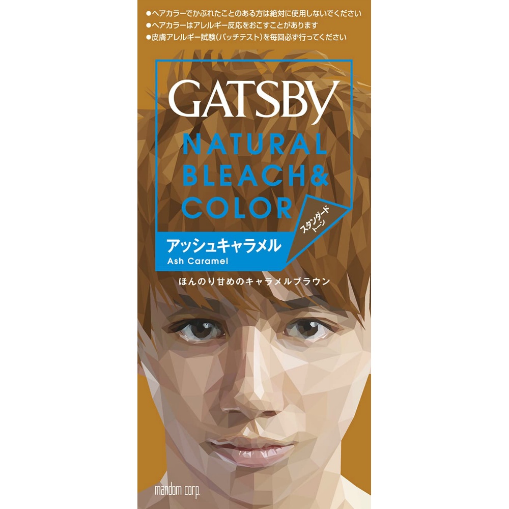 Gatsby Natural Bleach Color Ash Caramel 1/36 – Sumotori.Trade