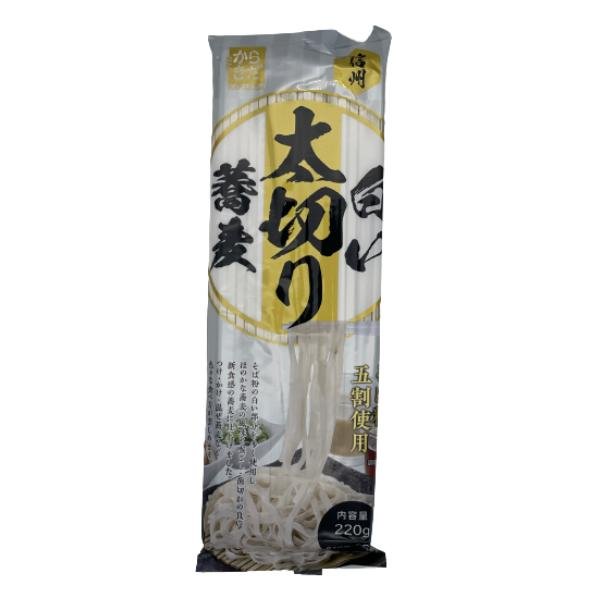 Ekida White Thick Sliced Soba 220g 1/20 – Sumotori.Trade