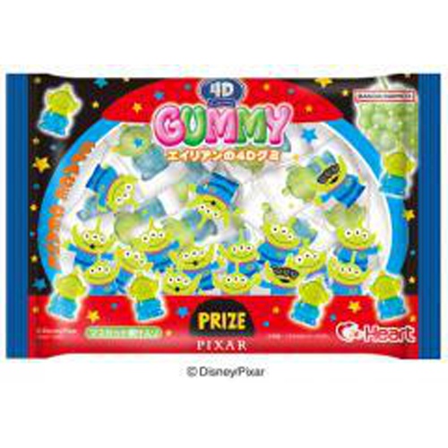 Heart 4D Gummy JUMBO Pack Alien 1/24 – Sumotori.Trade