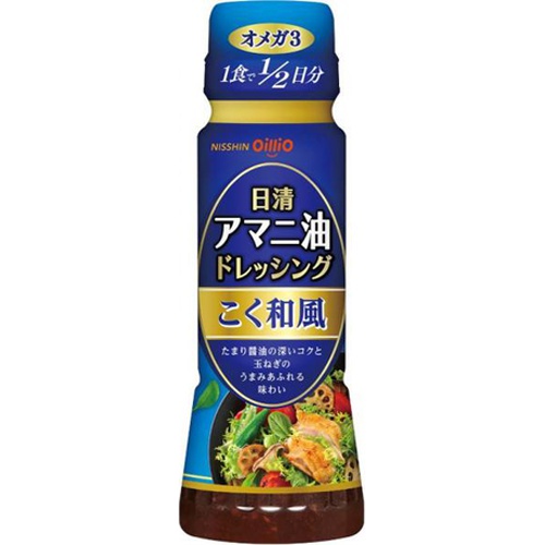 Nissin Linseed Oil Dressing Rich Japanese Style 160ml 1/24 – Sumotori.Trade