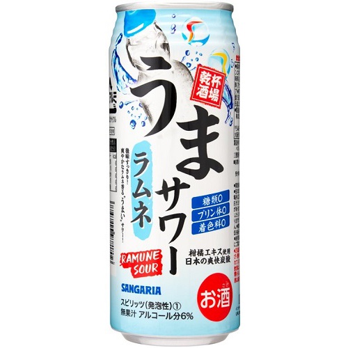 Sangaria Uma Sour Ramune 500ml 1/24 – Sumotori.Trade