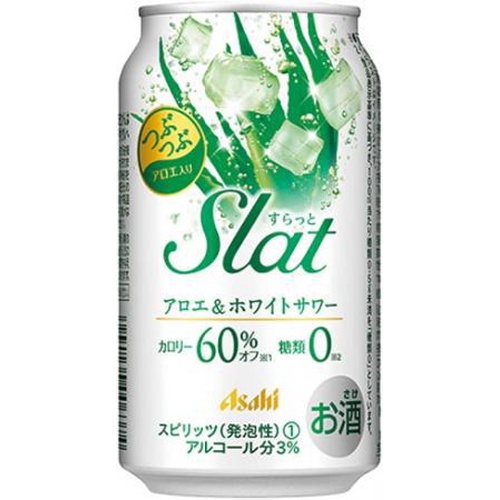 Asahi Slat Aloe & White Sour 350ml 1/24 – Sumotori.Trade