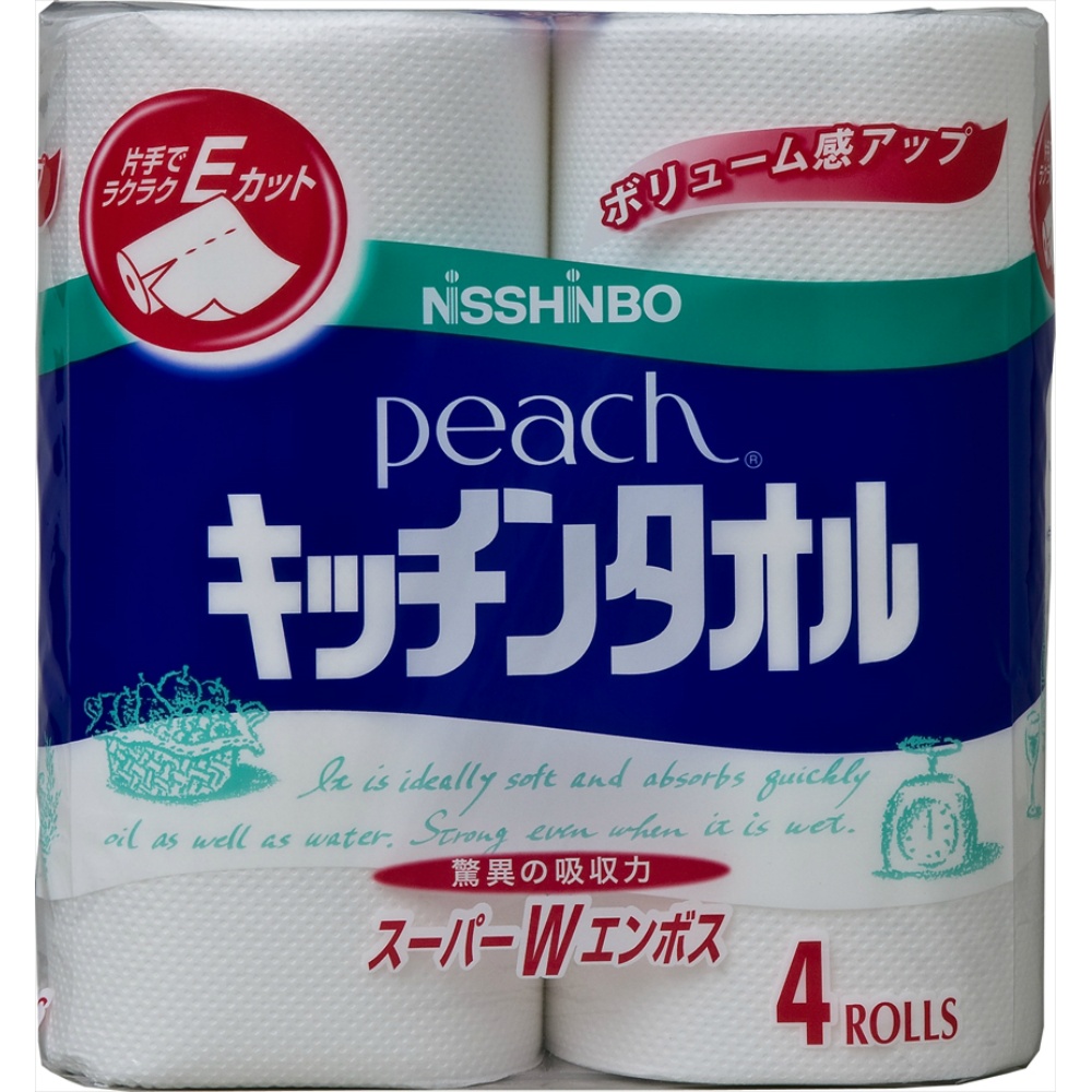 Peach kitchen towel 4R 1/12 – Sumotori.Trade