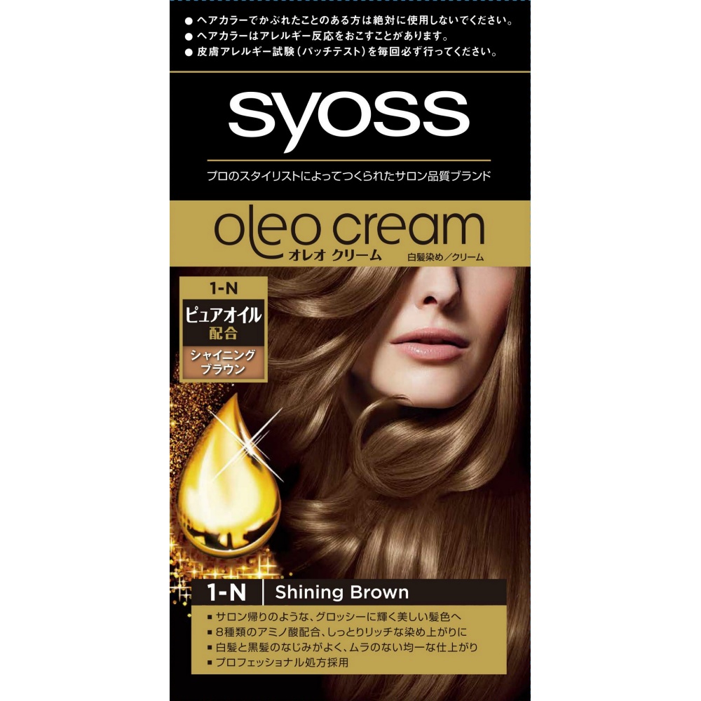 SIOS Oreo Cream Hair Color 1N Shining Brown 1/36 – Sumotori.Trade