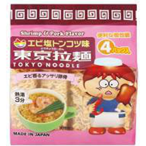 Tokyo Ramen Shrimp Salt Pork Bonito Flavor 112g 1/48 – Sumotori.Trade