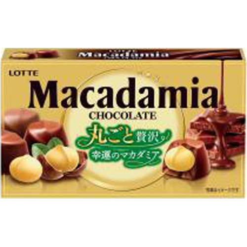 Lotte Macadamia Chocolate 9 pieces 1/80 – Sumotori.Trade